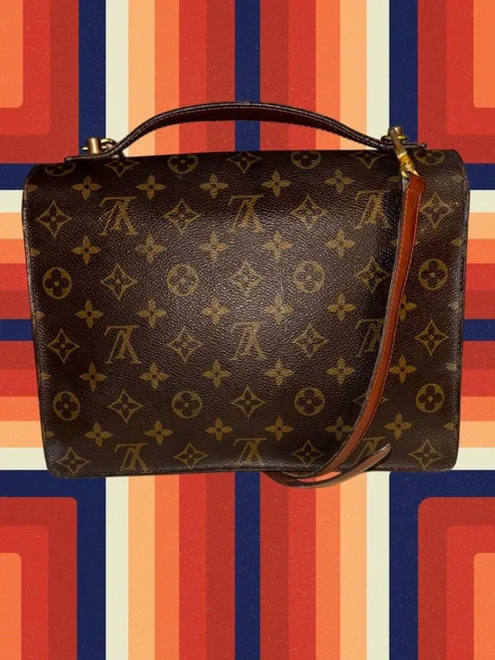 Louis Vuitton Monogram Monceau 2-Way Vintage Bag - Picture 4 of 8